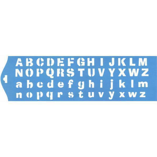 Artis decor plantilla 28,5x8,4cm steex-032 abecedario ARTIS CENTROARTESANO