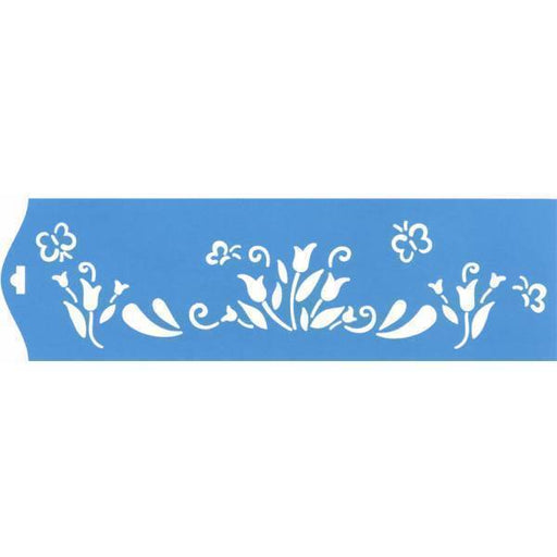 Artis decor plantilla 28,5x8,4cm steex-084 flores ARTIS CENTROARTESANO