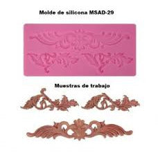 MSAD-29 Molde de Silicona Artis Decor 21.7x10cm 914000429 ARTIS DECOR CENTROARTESANO