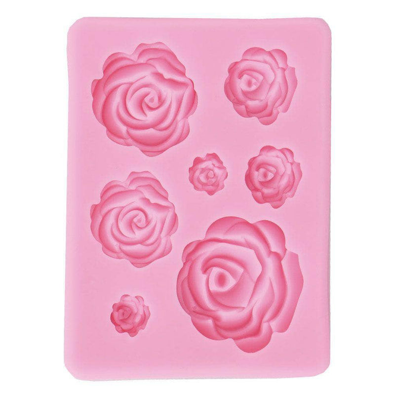 MSAD-30 Molde de Silicona Artis Decor 9x6.5cm rosas ARTIS DECOR CENTROARTESANO
