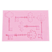 MSAD-38 Molde Silicona 12.8x8.6cm llaves Artis decor ARTIS DECOR CENTROARTESANO