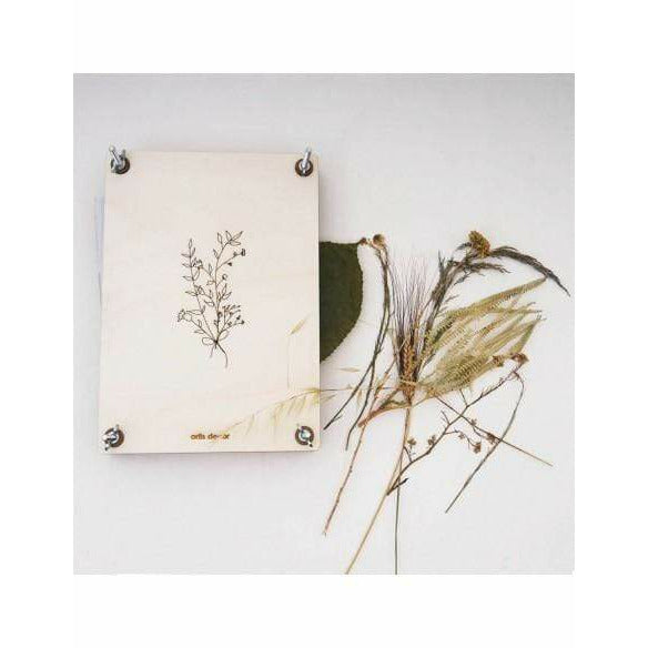 Prensa Botanica madera A4 0321003410 ARTIS DECOR CENTROARTESANO