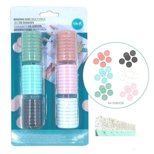 Set de 54 conjuntos de discos para encaudernacion WeR ARTIS DECOR CENTROARTESANO