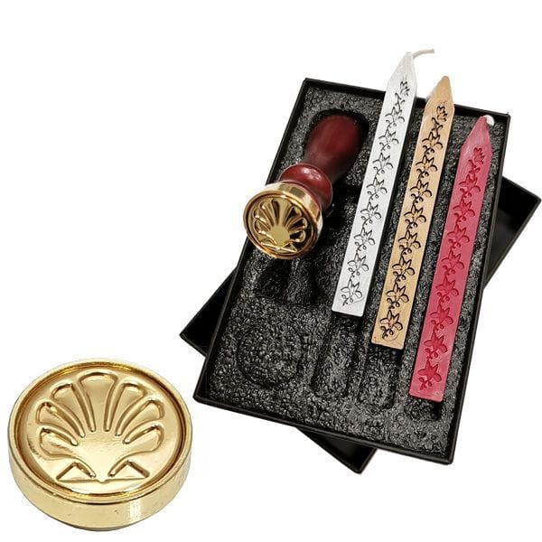 Artist Set lacre sello Concha + 3 lacres ARTIST CENTROARTESANO