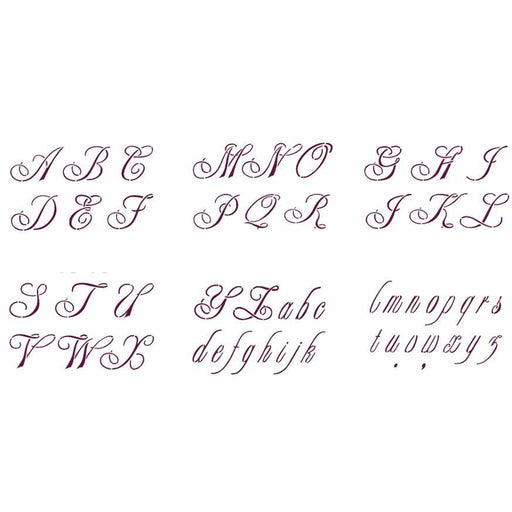 Artistika plantilla A4-2001 abecedario ARTISTIKA CENTROARTESANO