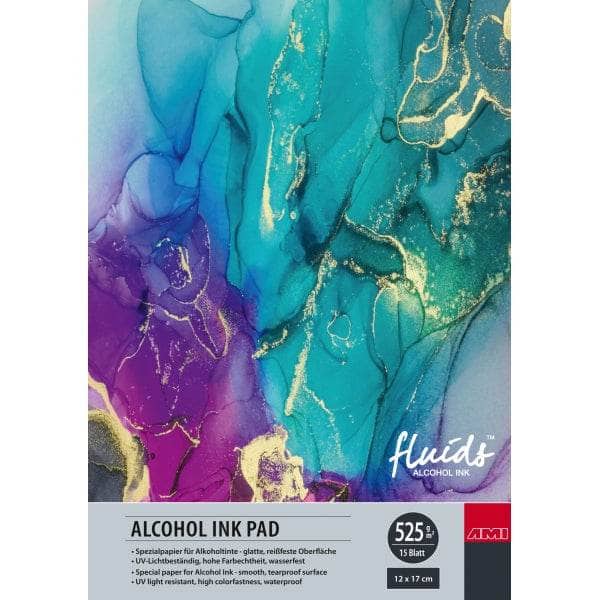 Papel tipo Yupo especial para tintas al alcohol 525g 12x17cm ARTLAND CENTROARTESANO