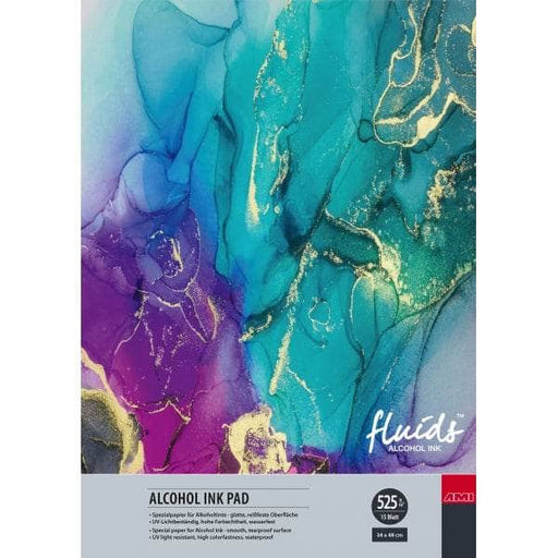 Papel tipo Yupo especial para tintas al alcohol 525g 34x48cm ARTLAND CENTROARTESANO