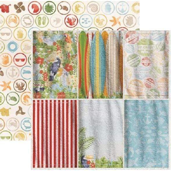 Bobunny 19301308 Beach Therapy Cove papel 30x30cm BOBUNNY CENTROARTESANO