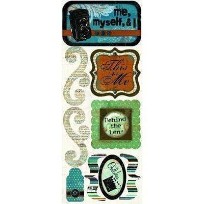 Bobunny cardstock stickers 10TI467 tHIS IS ME BOBUNNY CENTROARTESANO