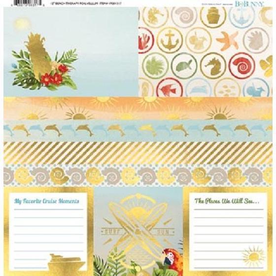 Bobunny foil vellum beach therapy 19301317 BOBUNNY CENTROARTESANO