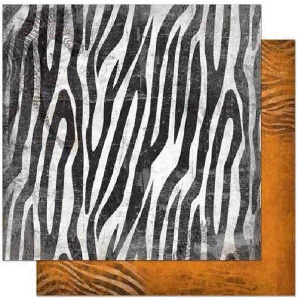 Papel bobunny 12ZZ435 zoology zebra BOBUNNY CENTROARTESANO