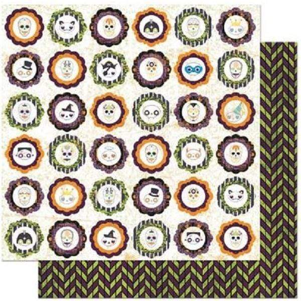 Papel bobunny 15001933 fright delight skull-tastic BOBUNNY CENTROARTESANO