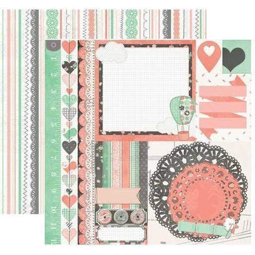 Papel bobunny 15401112 Pincushion paper 12x12" Patchwork BOBUNNY CENTROARTESANO