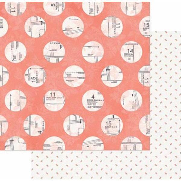 Papel bobunny 15401113 Pincushion paper 12x12" Pattern BOBUNNY CENTROARTESANO