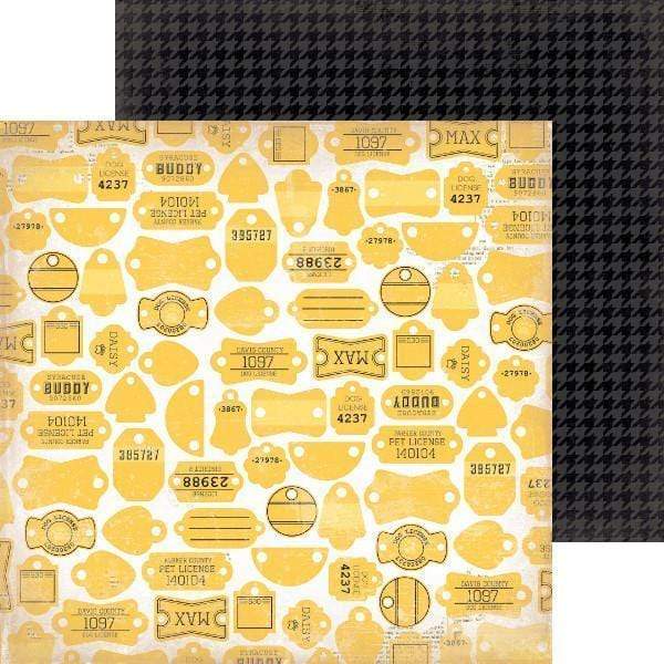 Papel bobunny 15701190 Happy Tails 12x12" License BOBUNNY CENTROARTESANO