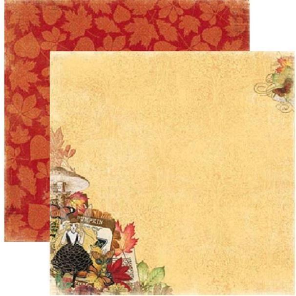 Papel Bobunny 18801042 Enchanted 30x30cm harvest BOBUNNY CENTROARTESANO