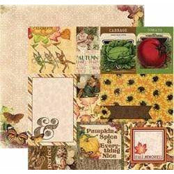 Papel Bobunny 18801044 Enchanted 30x30cm harvest bountiful