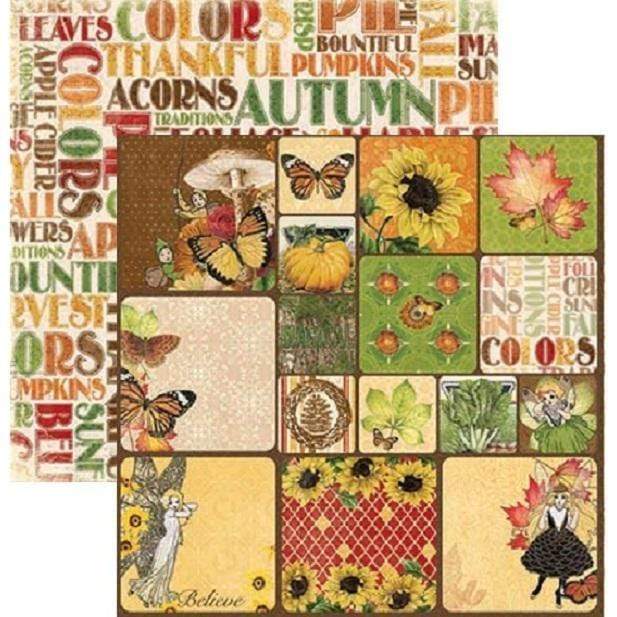 Papel bobunny 18801053 Enchanted 30x30cm harvest traditions BOBUNNY CENTROARTESANO