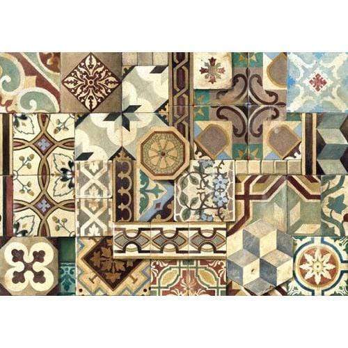 Bomo art papel 100x70 Antique tiles BOMO ART CENTROARTESANO