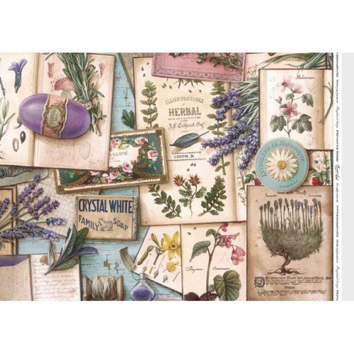 Bomo art papel 100x70 provance & herbs BOMO ART CENTROARTESANO