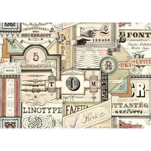 Bomo art papel 100x70 typographi BOMO ART CENTROARTESANO