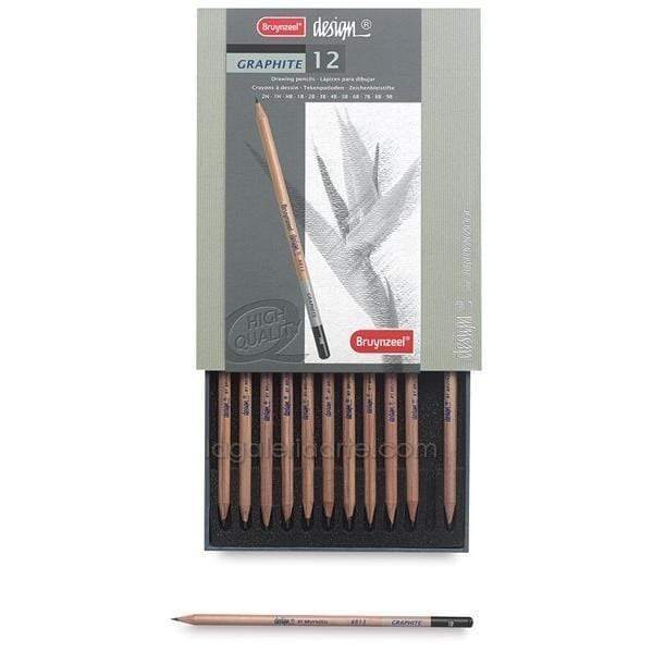Bruynzeel set 12 lapices grafito profesional BRUYNZEL Oferta CENTROARTESANO