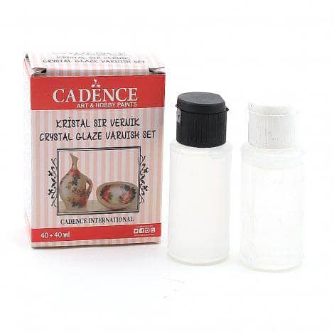 Cadence Barniz cristal epoxi dos componentes 40+40ml CADENCE CENTROARTESANO