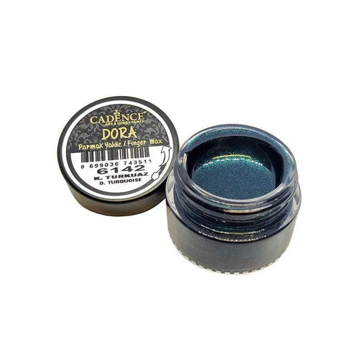 Cadence Dora Finger Wax pintura dedo cera crema 20ml 6142 turquesa oscuro CADENCE CENTROARTESANO