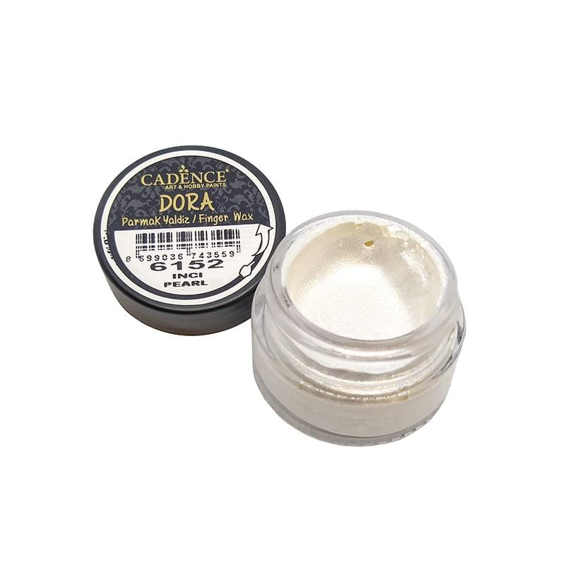Cadence Dora Finger Wax pintura dedo cera crema 20ml 6152 perla CADENCE CENTROARTESANO