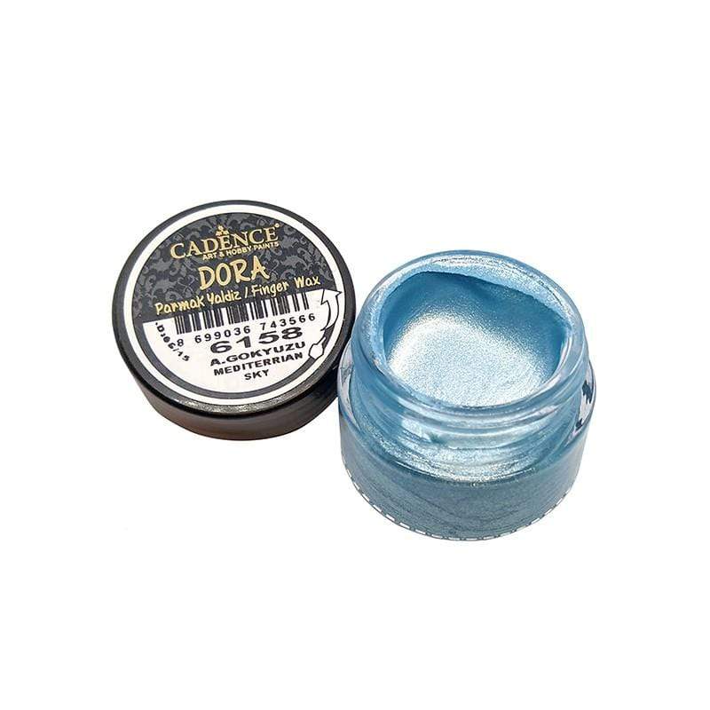 Cadence Dora Finger Wax pintura dedo cera crema 20ml 6158 Cielo mediterraneo CADENCE CENTROARTESANO