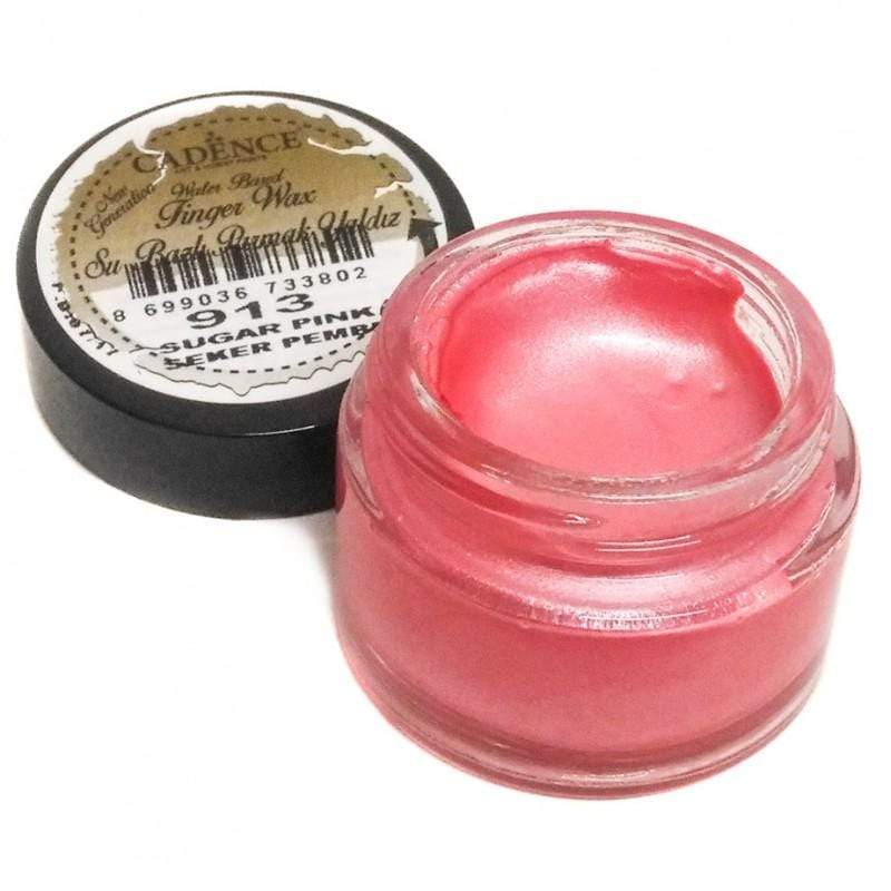Cadence Finger Wax pintura dedo cera crema 20ml 913 Sugar pink CADENCE CENTROARTESANO