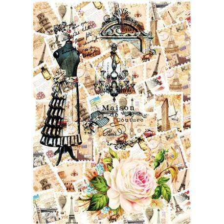 Cadence papel arroz 160 Maison Couture CADENCE CENTROARTESANO