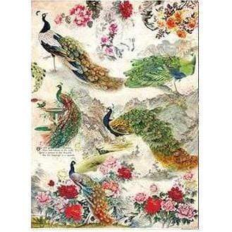 Cadence papel arroz 194 pavo real CADENCE CENTROARTESANO