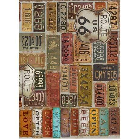 Cadence papel arroz 325 Matriculas CADENCE CENTROARTESANO