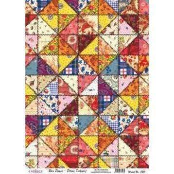 Cadence papel arroz 380 patchwork CADENCE CENTROARTESANO