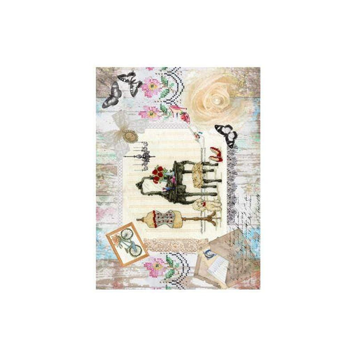 Cadence papel arroz 398 Tocador shabby CADENCE CENTROARTESANO