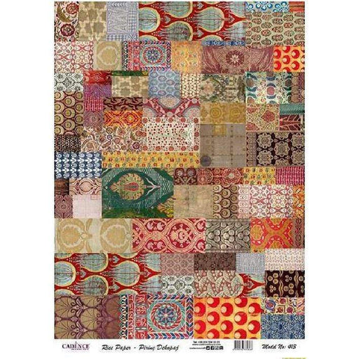 Cadence papel arroz 413 patchwork CADENCE CENTROARTESANO