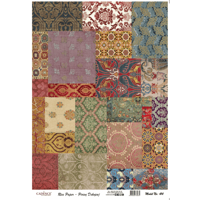 Cadence papel arroz 414 Alfombras CADENCE CENTROARTESANO
