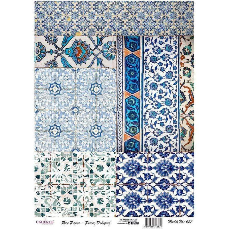 Cadence papel arroz 657 azulejos CADENCE CENTROARTESANO