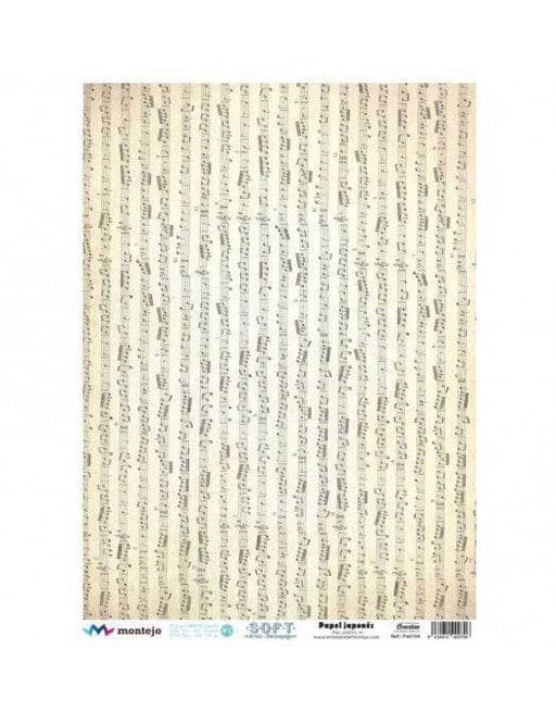 Cadence papel arroz JAPONES 0104 Partitura musica CADENCE CENTROARTESANO