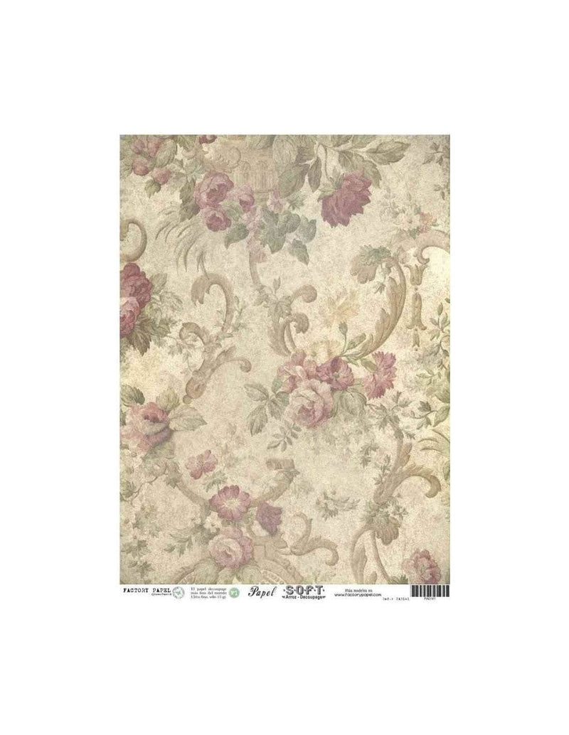 Cadence papel arroz JAPONES 0141 Mural floral CADENCE CENTROARTESANO