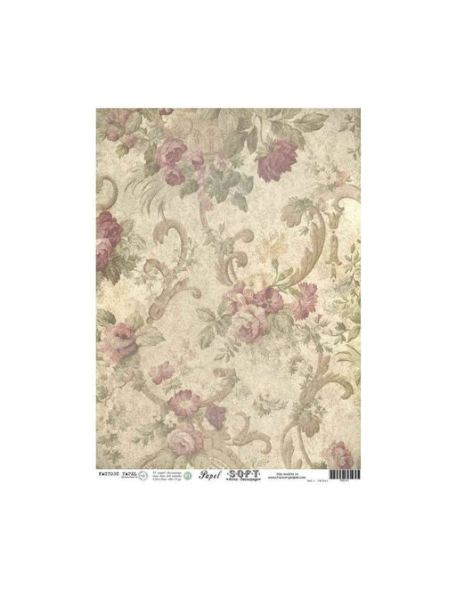 Cadence papel arroz JAPONES 0141 Mural floral CADENCE CENTROARTESANO