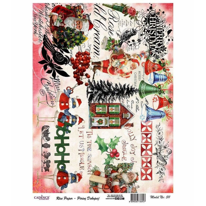 Cadence papel arroz mod. 511 Navidad CADENCE CENTROARTESANO