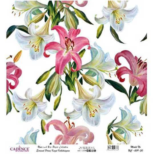 Cadence papel arroz rollo 60x60 UC009 CADENCE CENTROARTESANO