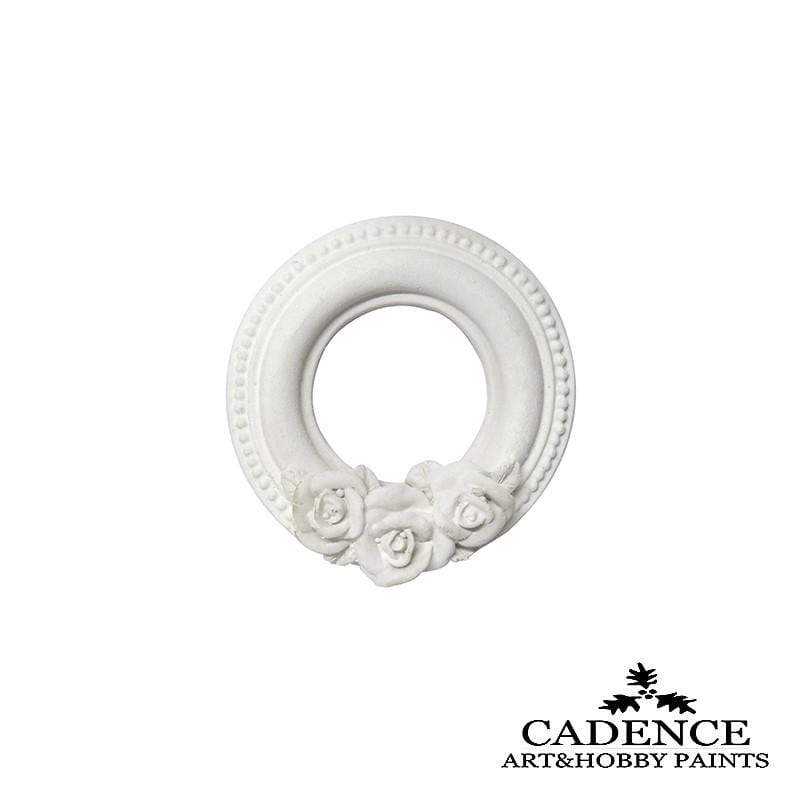 Cadence silueta resina marquito circulo rosas CADENCE CENTROARTESANO