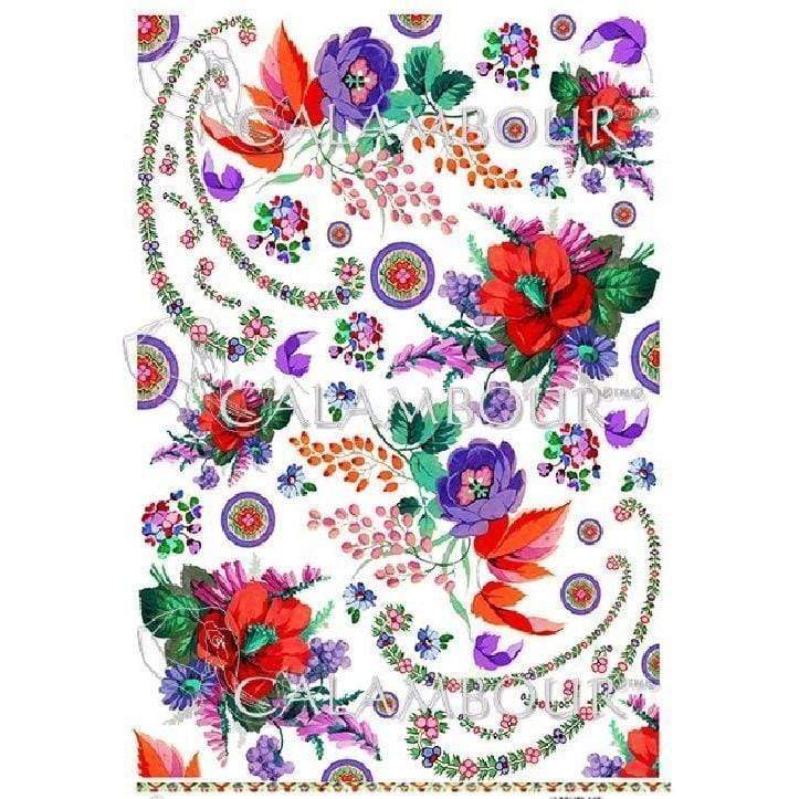 Calambour papel arroz Gipsy 35x50cm DGR303 CALAMBOUR CENTROARTESANO