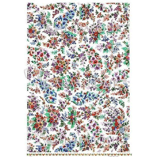 Calambour papel arroz Gipsy 35x50cm DGR304 florecillas CALAMBOUR CENTROARTESANO
