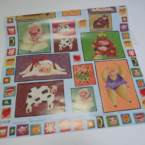 Papel Calambour cal 132 vacas-cerdos CALAMBOUR CENTROARTESANO