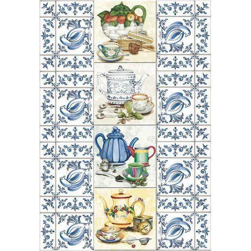 Papel Calambour Cal 295 teteras y tazas CALAMBOUR CENTROARTESANO