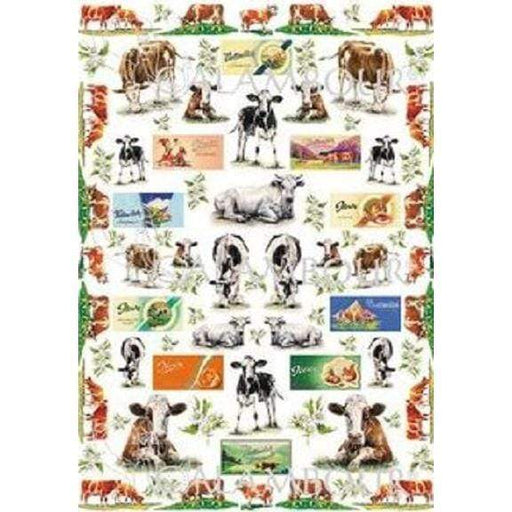 papel calambour cal286 vacas CALAMBOUR CENTROARTESANO
